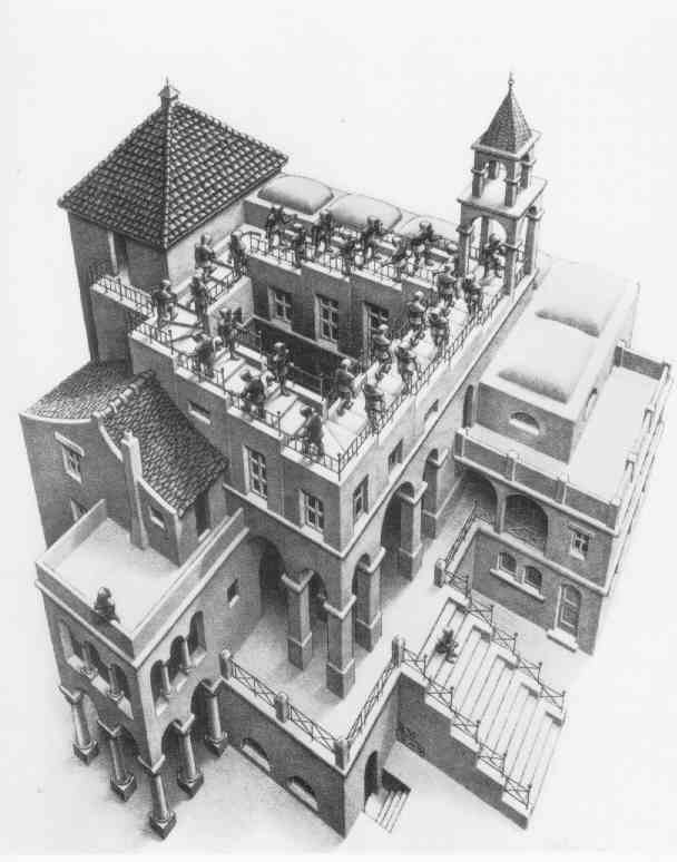 Escher staircase