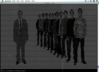 Get A Mac commercial, ASCII